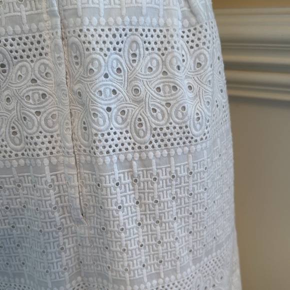 NWT LILLY PULITZER Betsey dress LWD‎ Eyelet classic we white lace Sz 10 - Picture 7 of 15